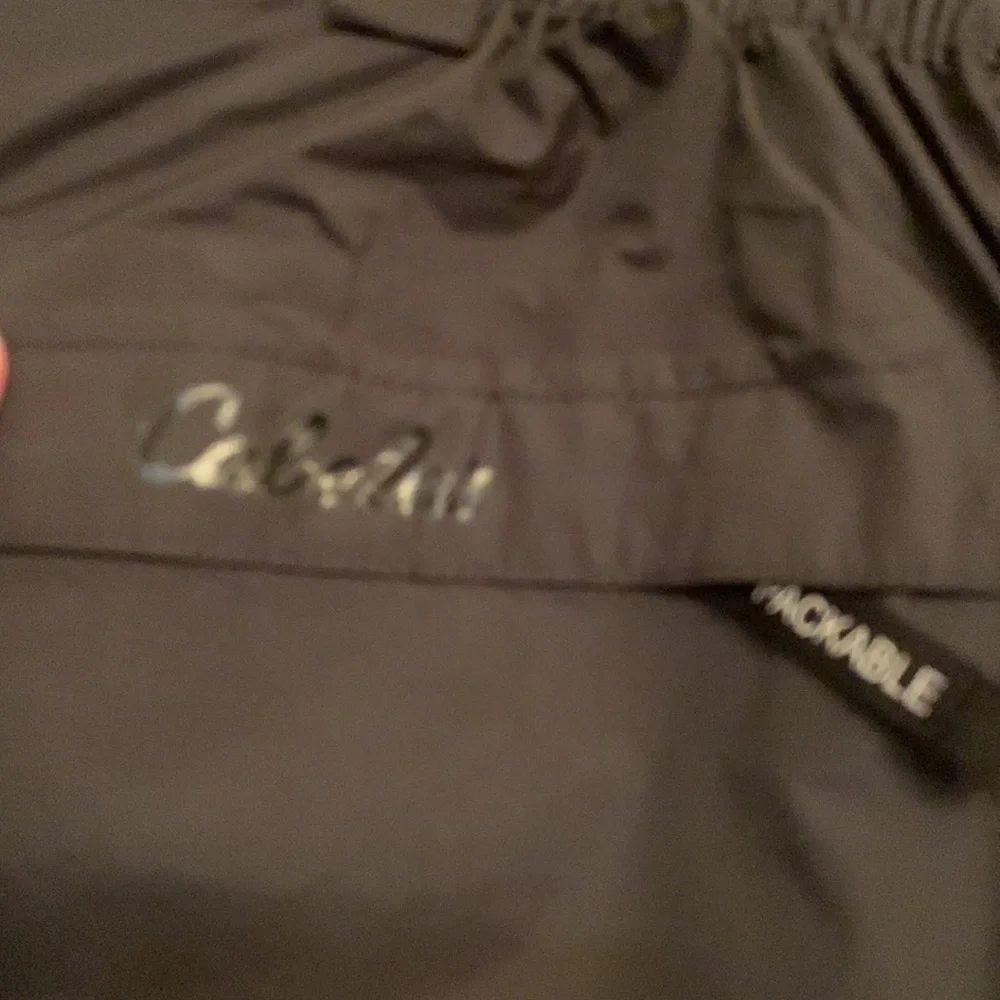 New with tags Cabela’s Drencher Rain pant Med packable waterproof pants gray NEW